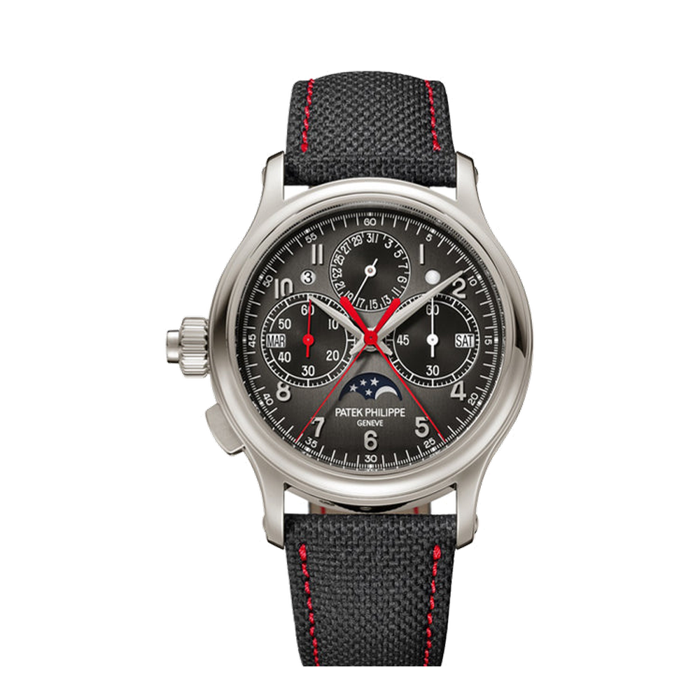 Patek Philippe Split-seconds Monopusher Chronograph for left-handers, Perpetual Calendar