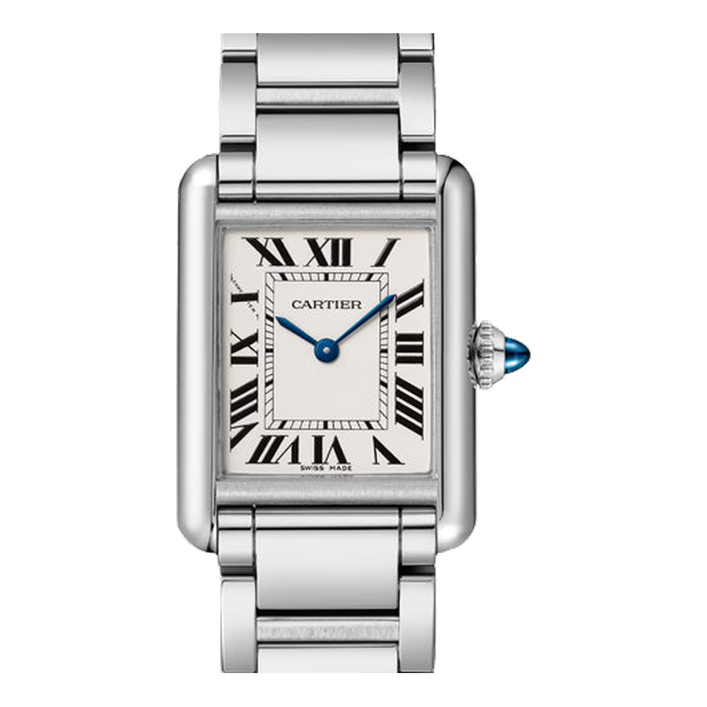 Cartier Tank Must Small White Dial Straps