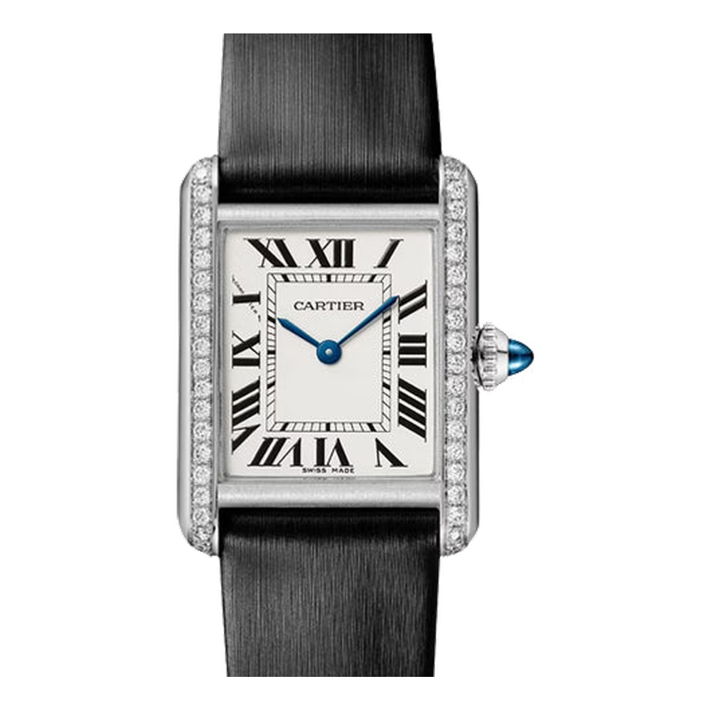 Cartier Tank Must Small White Dial Straps