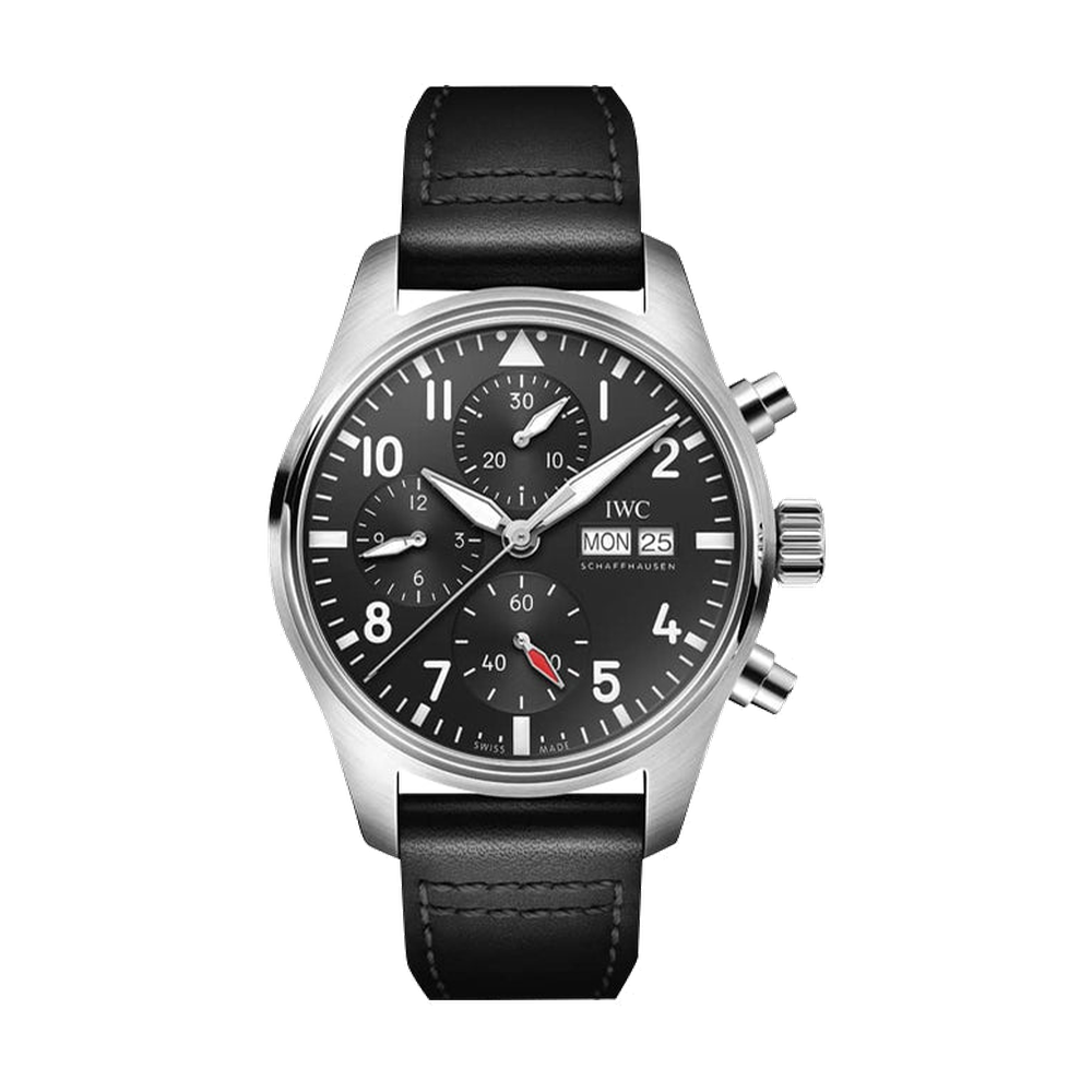 IWC Pilot's Watch Chronograph 41 Stainless Steel / Black