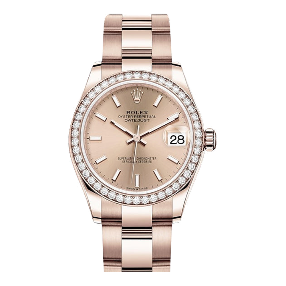Rolex Datejust 31 Rose Gold / Diamond / Rose / Oyster
