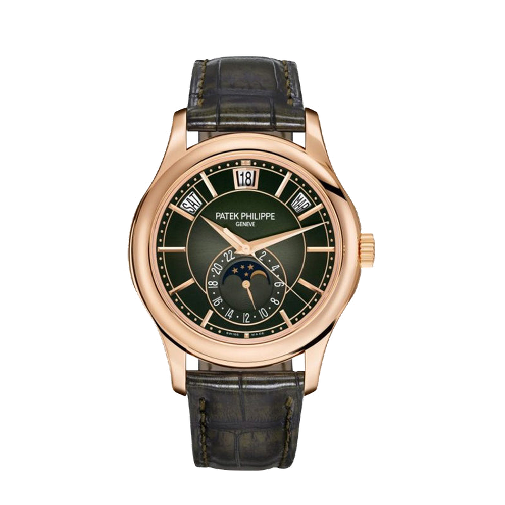 Patek Philippe Annual Calendar 5205 Rose Gold / Green