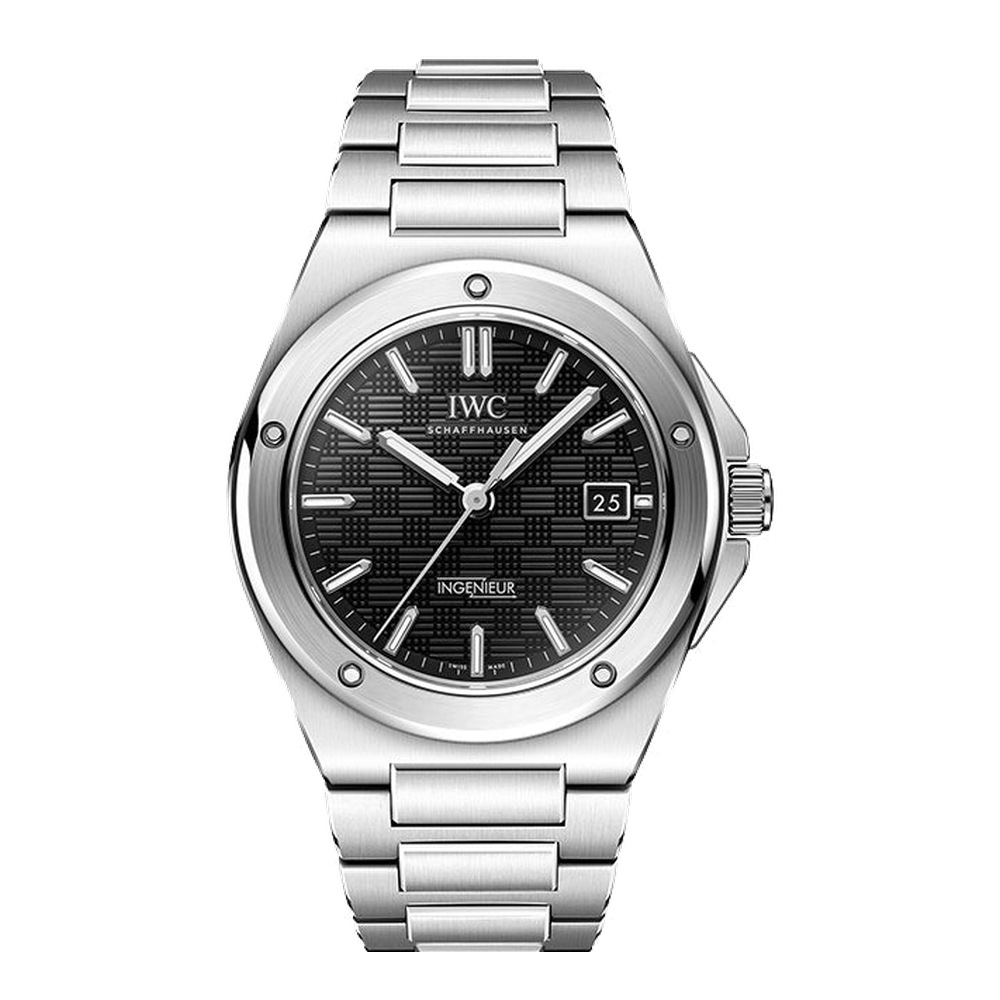 IWC Ingenieur Automatic 40 Black Dial Straps