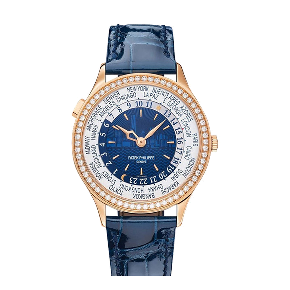 Patek Philippe World Time 7130 Rose Gold New York