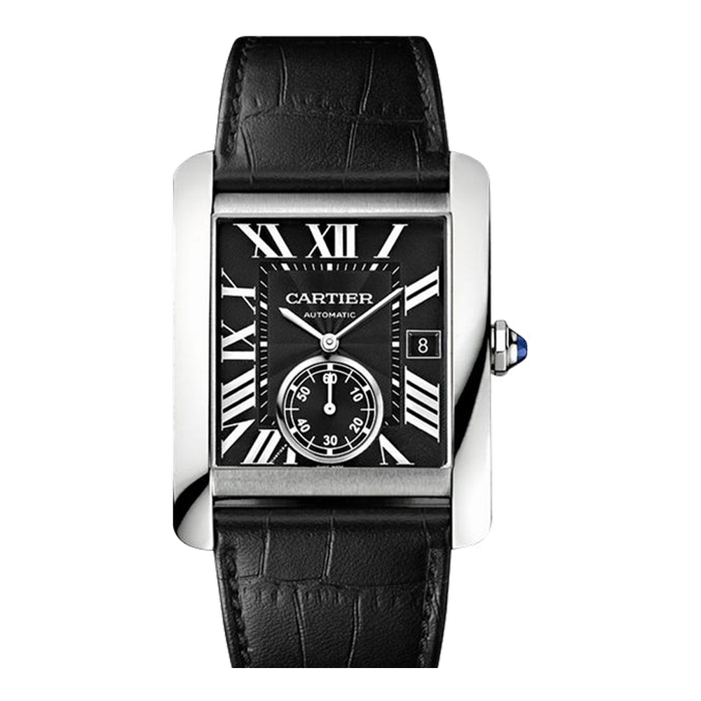 Cartier Tank MC 34.3 Stainless Steel / Black