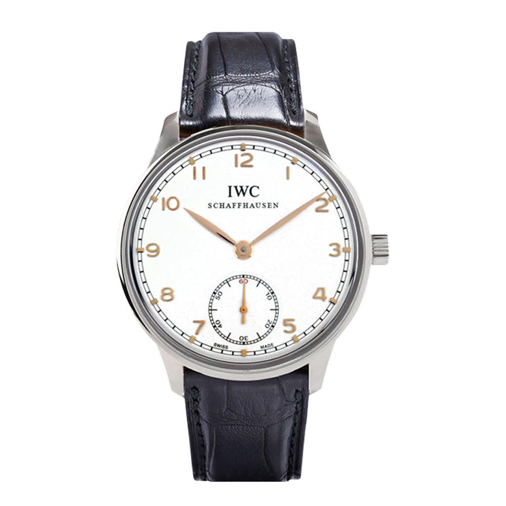 IWC Portuguese Hand-Wound Silver