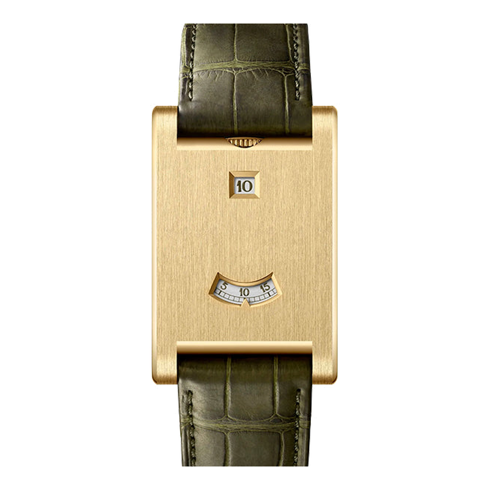Cartier Tank à Guichets Yellow Gold