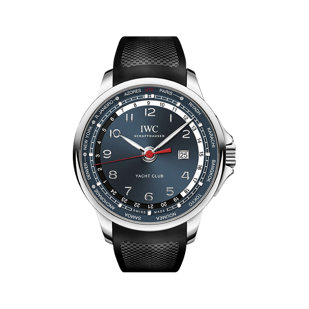 IWC Portugieser Yacht Club Worldtimer Stainless Steel / Solaris