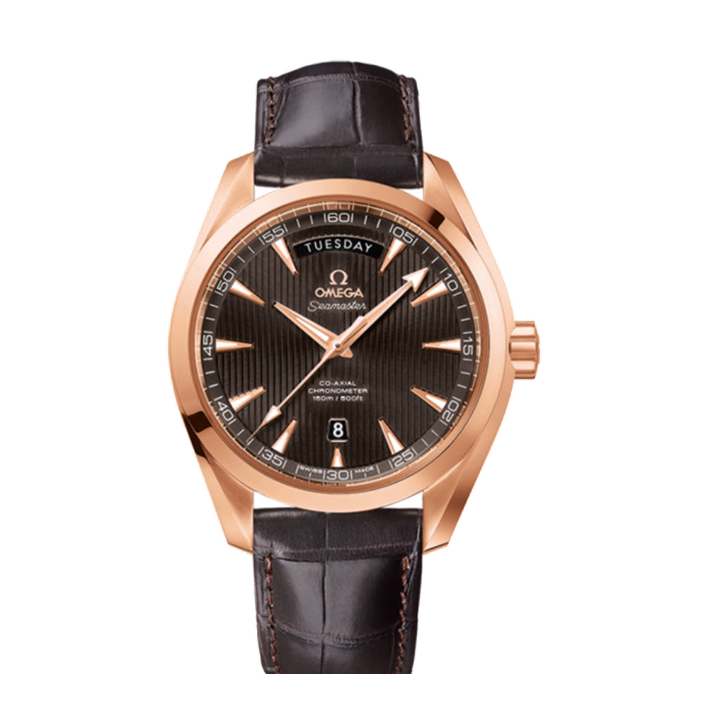 Omega Seamaster Aqua Terra 150M Brown Dial Straps
