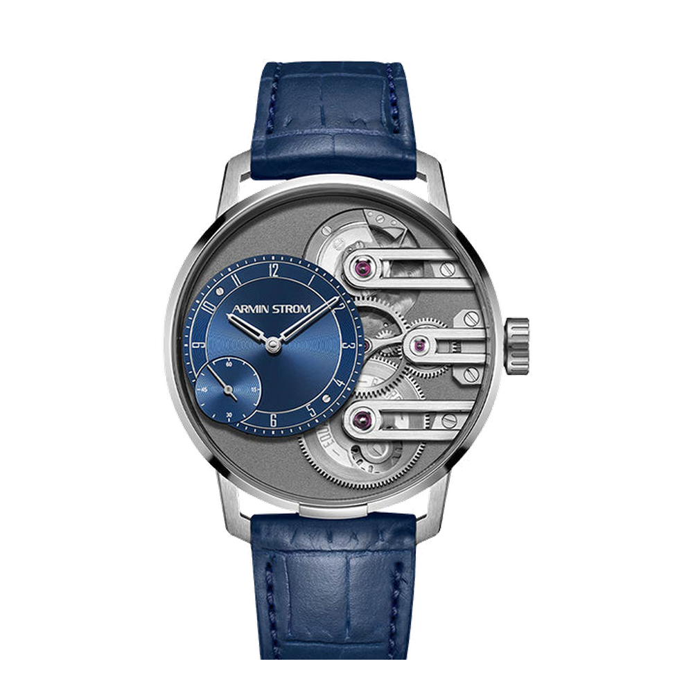 Armin Strom Gravity Equal Force Manufacture Edition Blue Skeletonised / Openwork Dial Straps