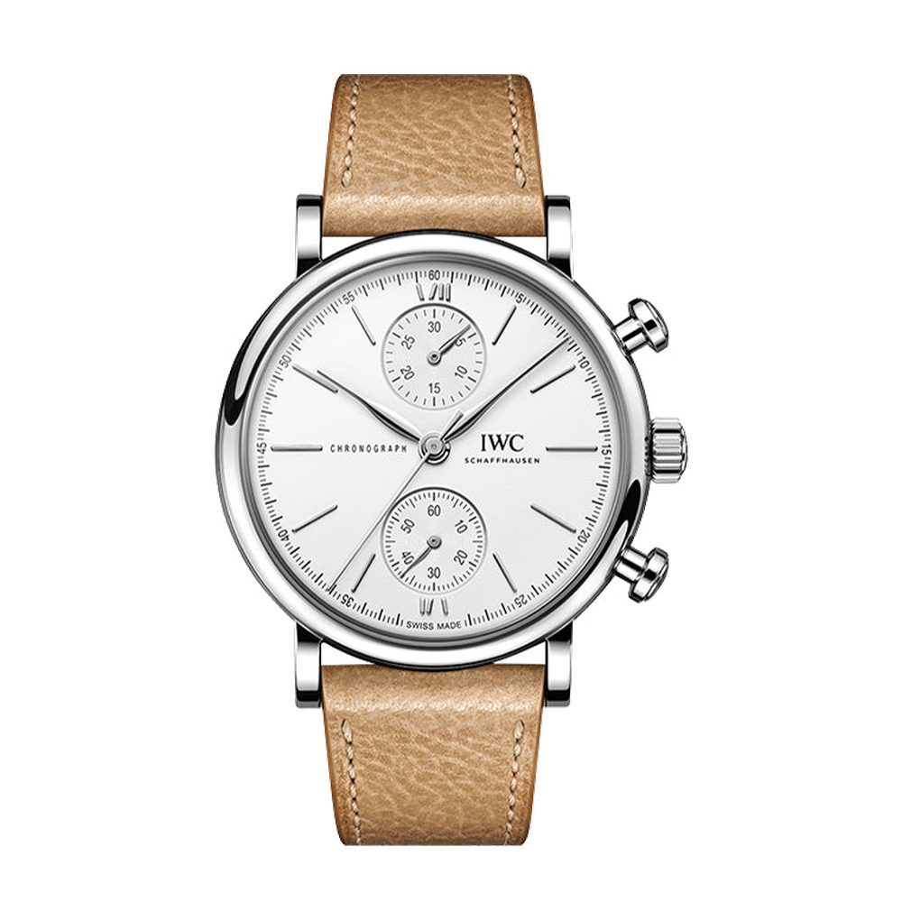 IWC Portofino Chronograph 39 Stainless Steel / Silver