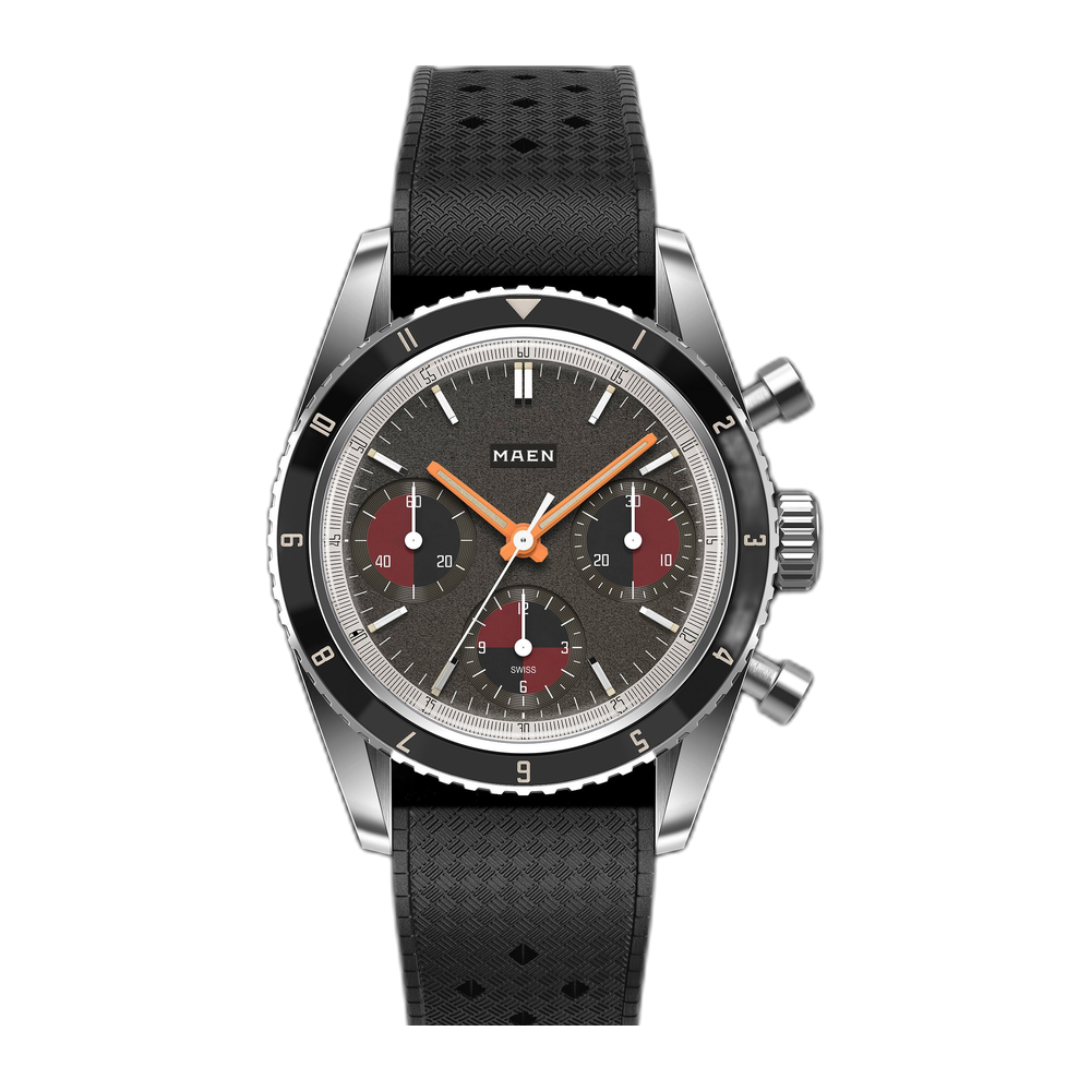 Maen Skymaster 38 - M6.1.4 Grey Dial Straps
