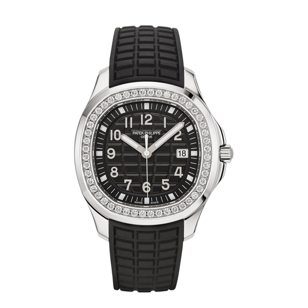 Patek Philippe Aquanaut Luce Black Dial Straps