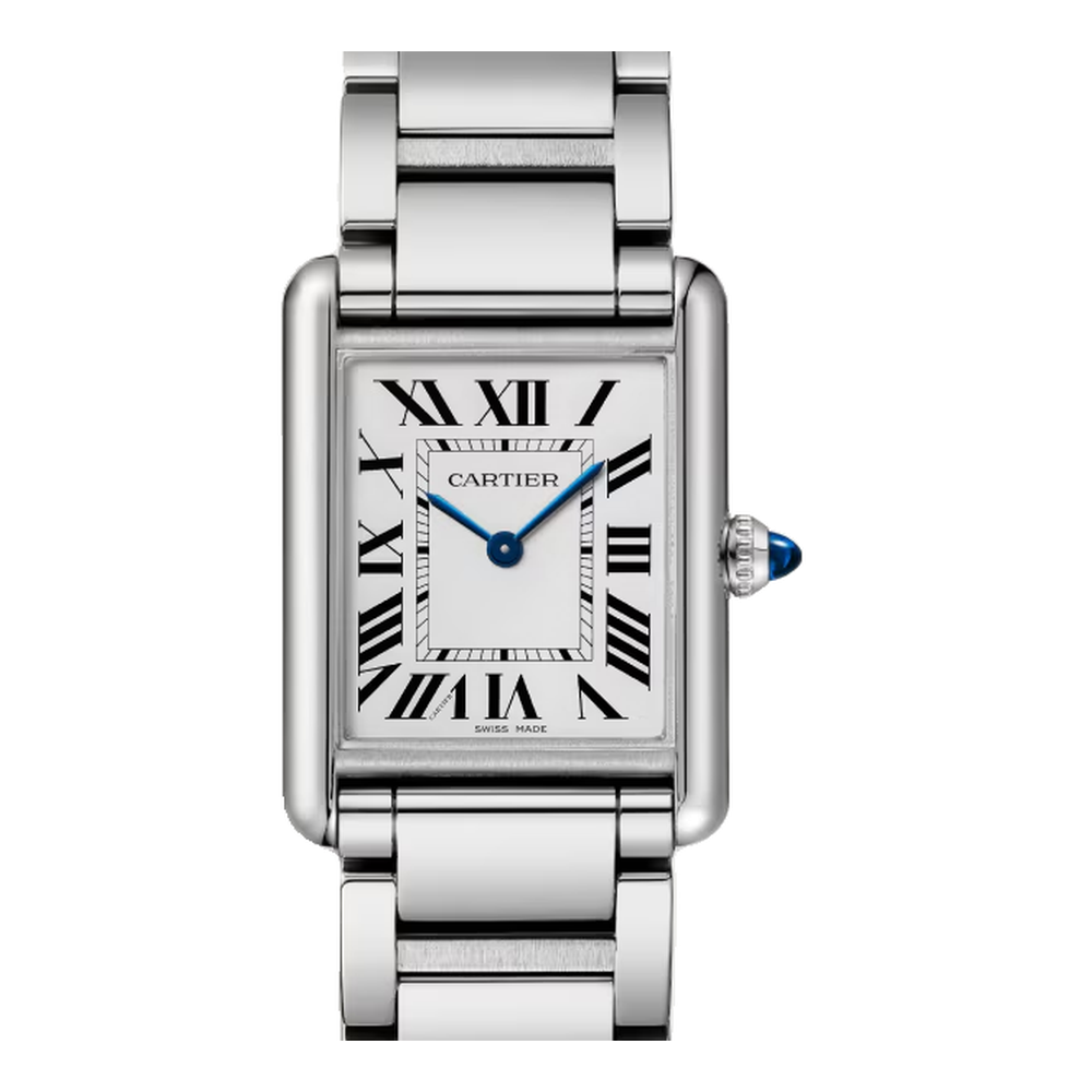 Cartier Tank Must SolarBeat Large White Dial Straps