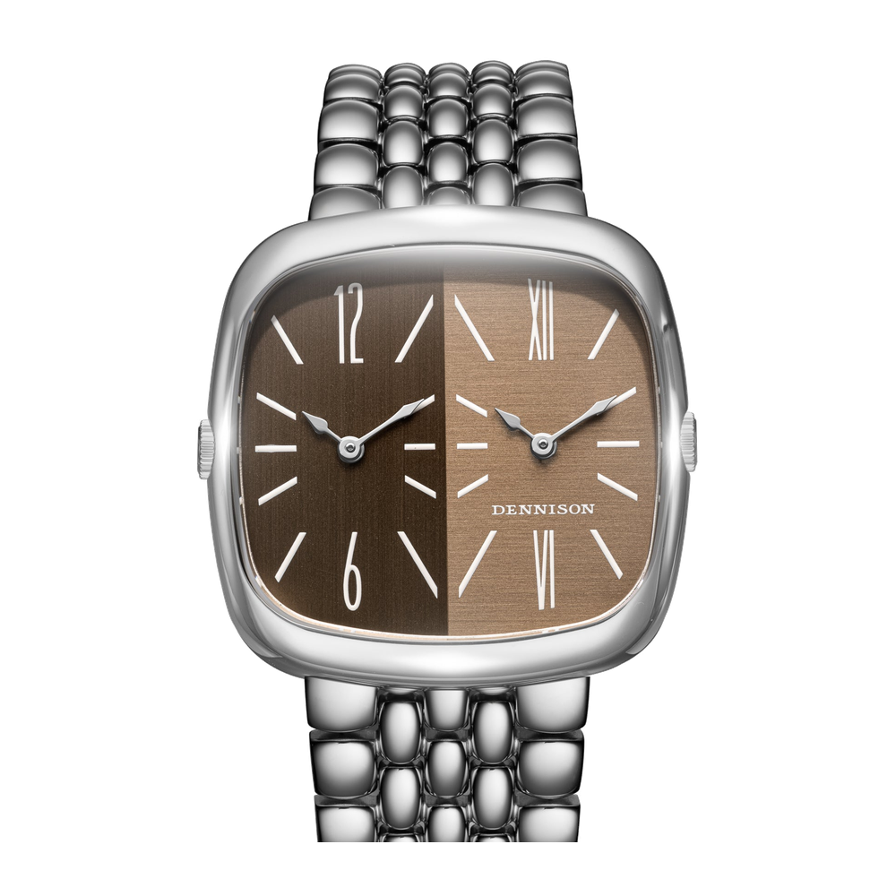 Dennison Shades Of Brown Brown Dial Straps