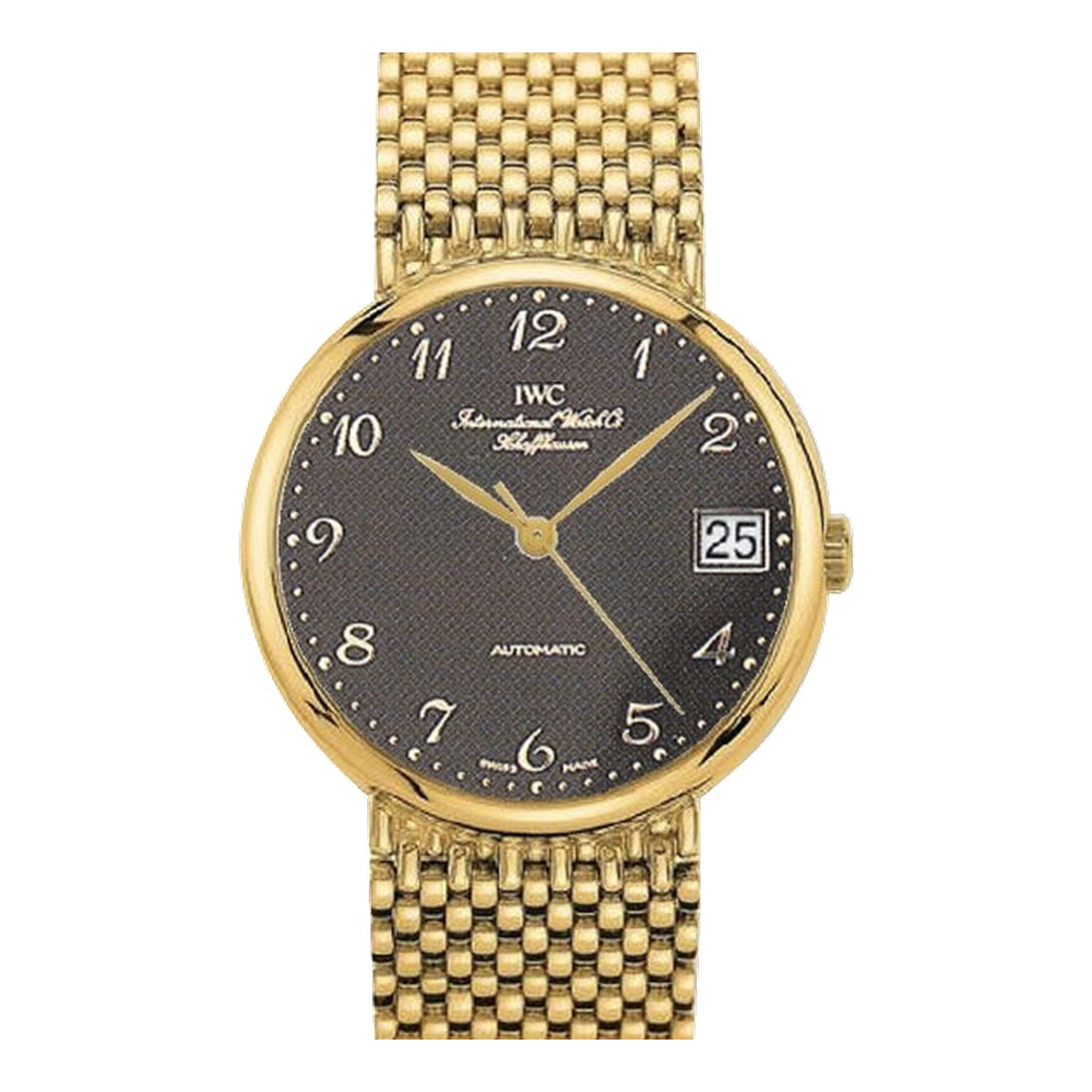 IWC Portofino Automatic Yellow Gold / Black - Breguet / Bracelet