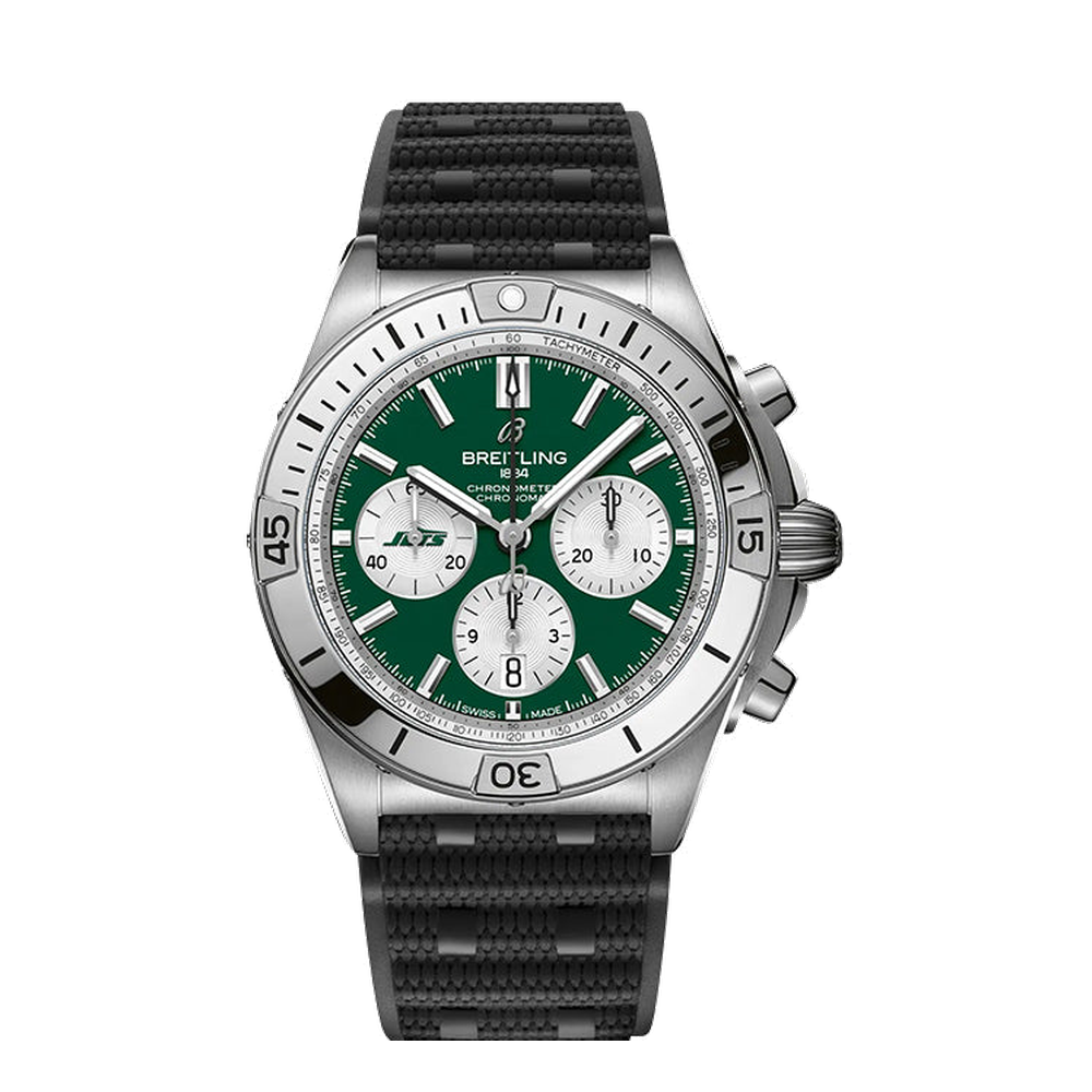 Breitling B01 42 NFL New York Jets Edition Green Dial Straps