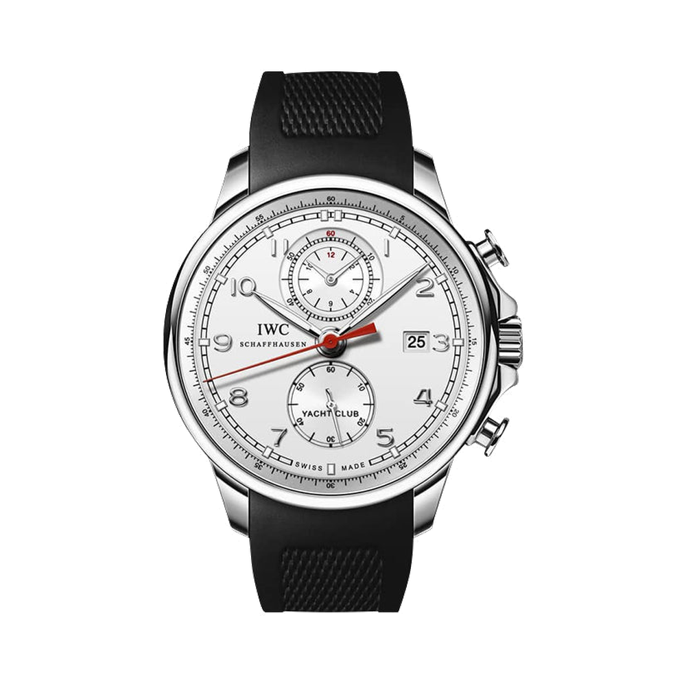 IWC Portuguese Yacht Club Chronograph Silver