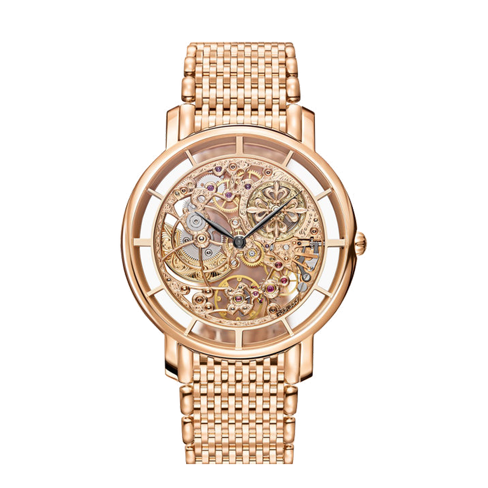 Patek Philippe Skeleton Movement With Hand-Engraved Decoration