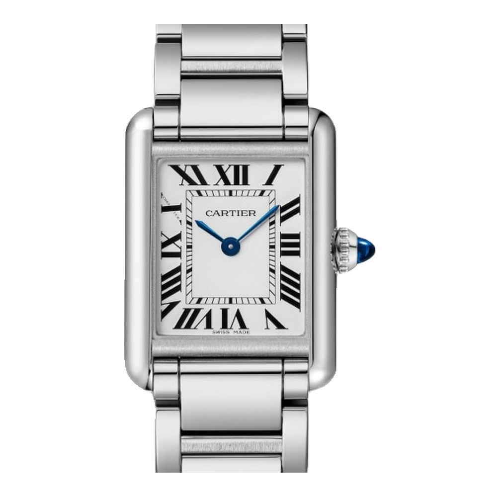Cartier Tank Must SolarBeat Small White Dial Straps