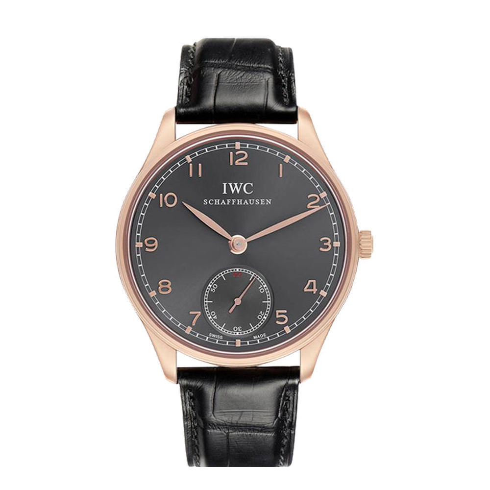 IWC Portuguese Hand-Wound Rose Gold