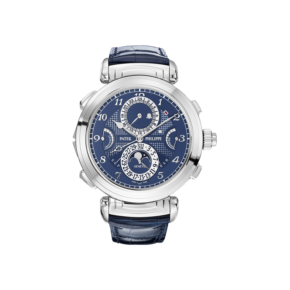 Patek Philippe Grandmaster Chime 6300 White Gold / Blue