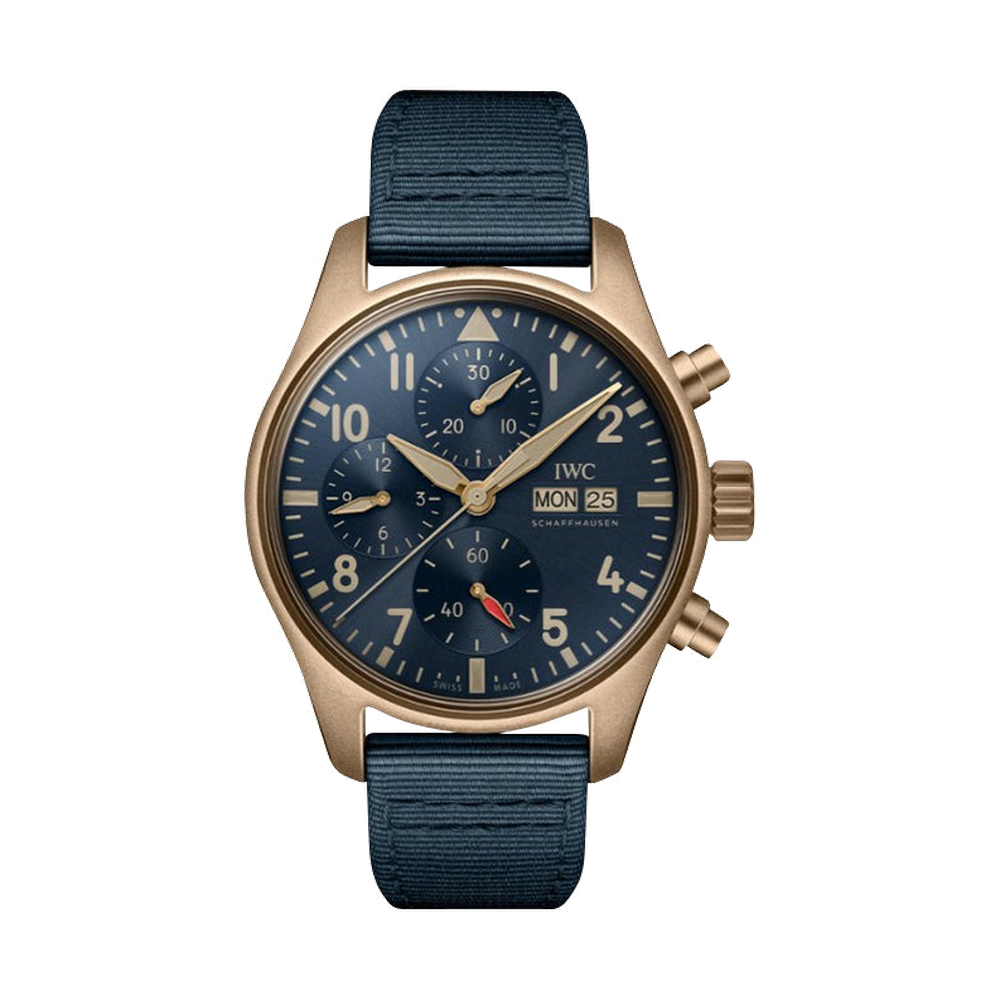 IWC Pilot's Watch Chronograph 41 Bronze / Blue