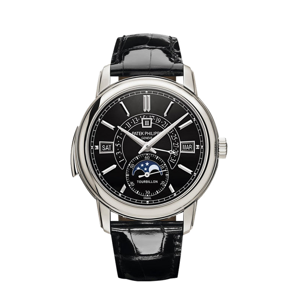 Patek Philippe Tourbillon Minute Repeater Perpetual Calendar 5316 Platinum / Black