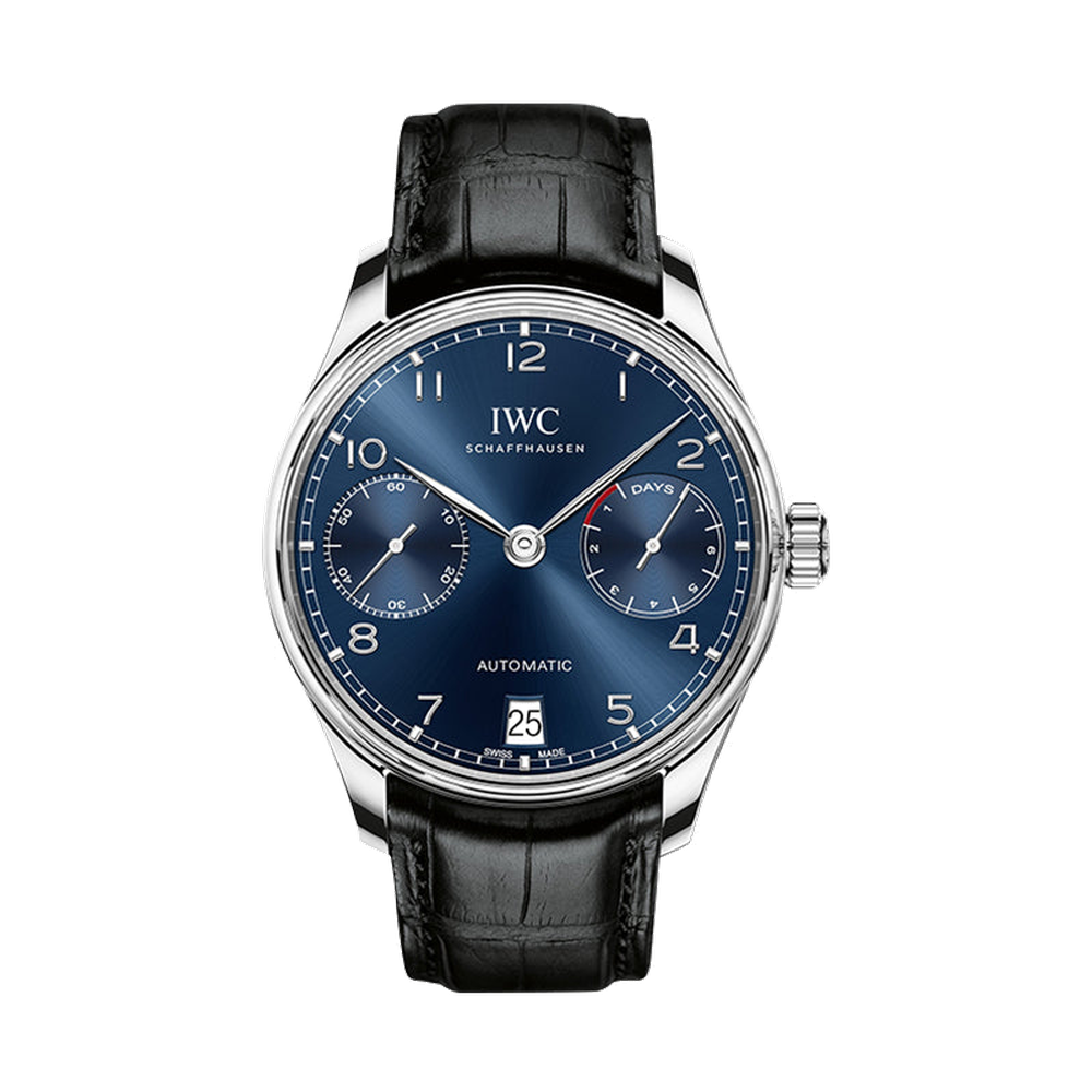 IWC Portugieser Automatic 5007 Stainless Steel / Blue