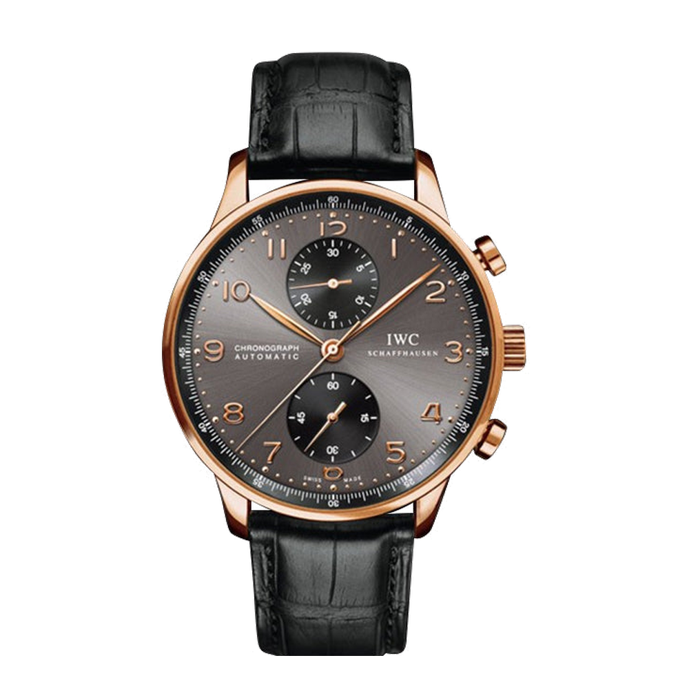 IWC Portuguese Chrono-Automatic Red Gold / Slate