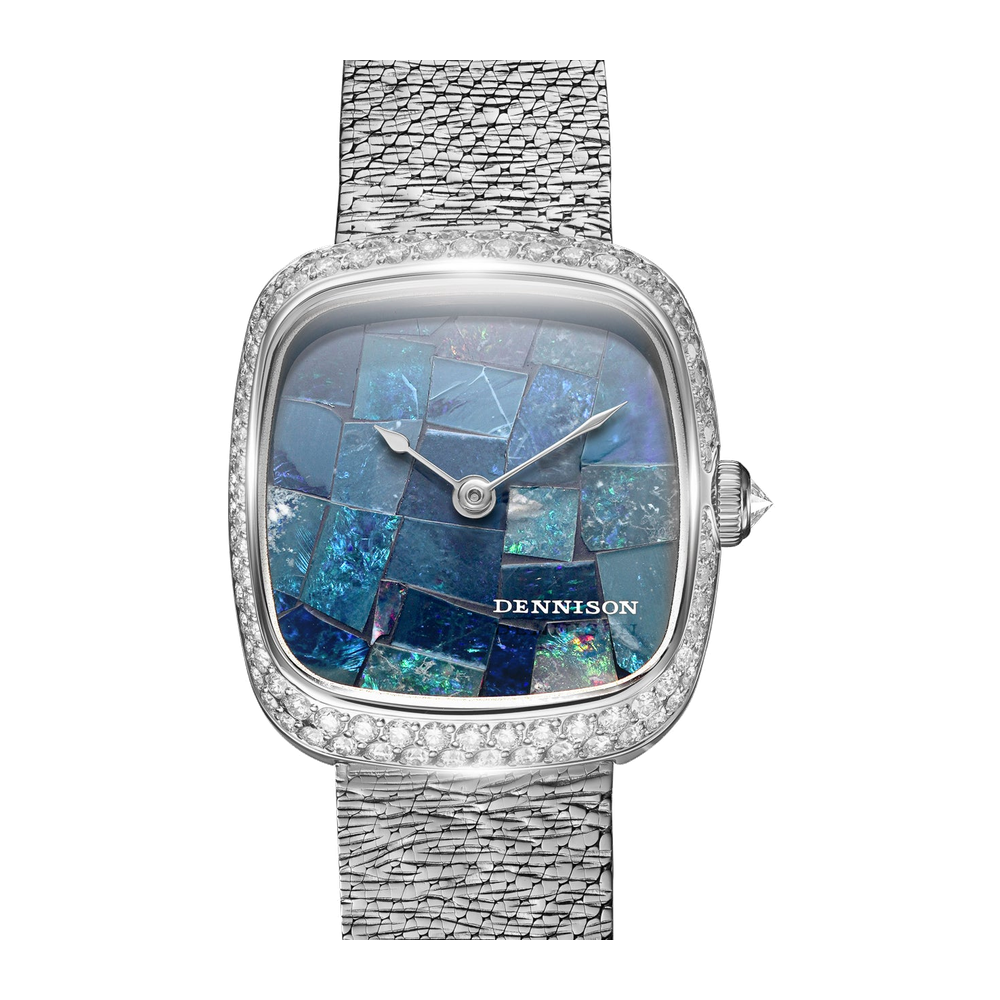 Dennison Mini Opal Diamonds Blue/Navy Dial Straps