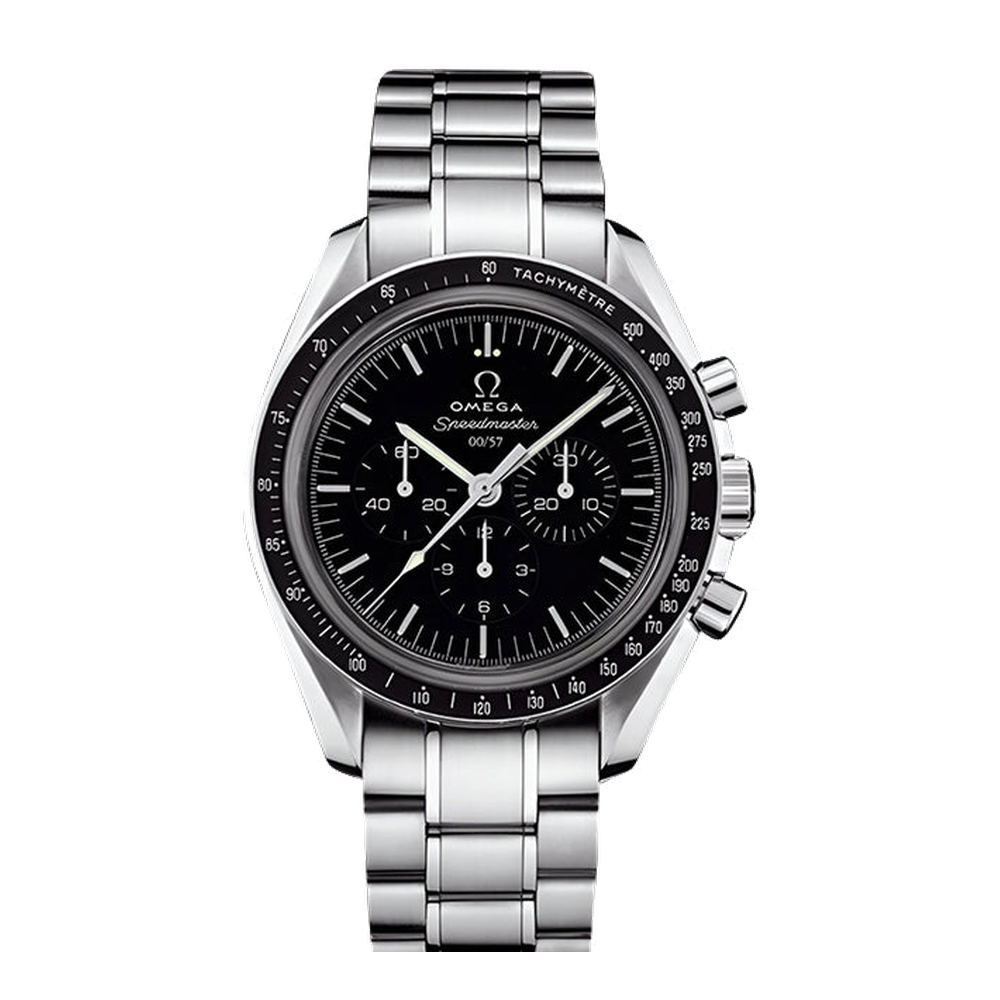 Omega Speedmaster Moonwatch Anniversary White Gold