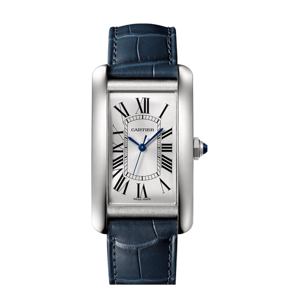 Cartier Tank Americaine Large White Dial Straps