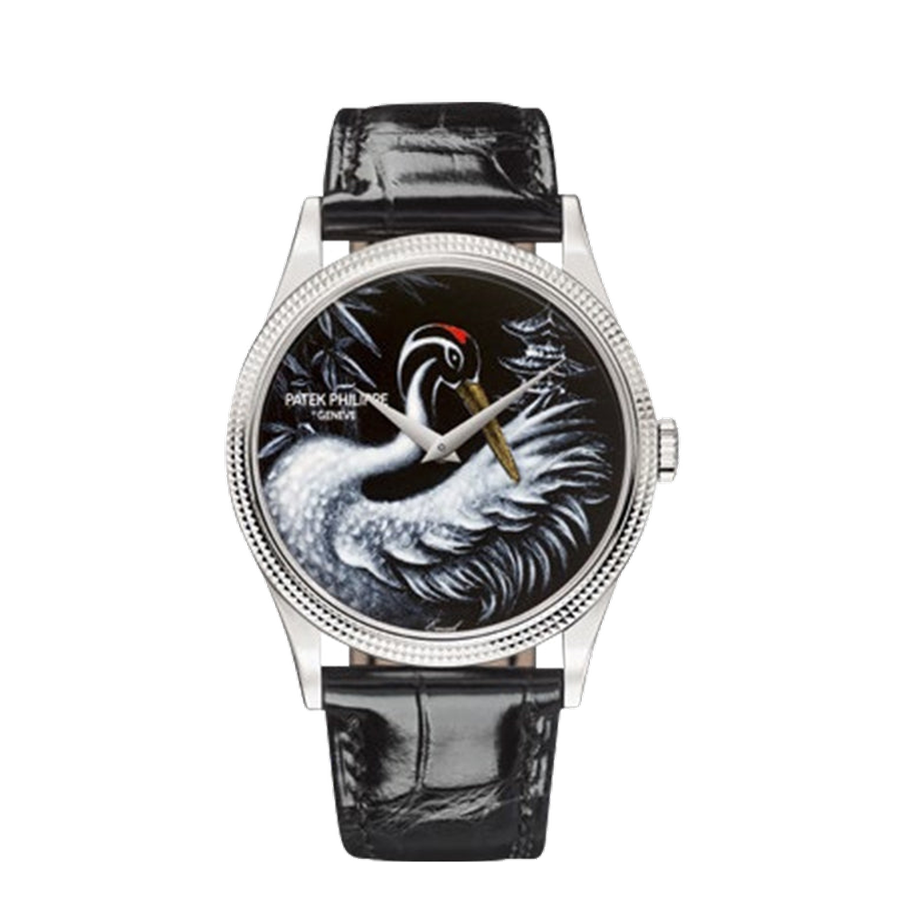 Patek Philippe Calatrava 5177 Red-Crowned Cranes