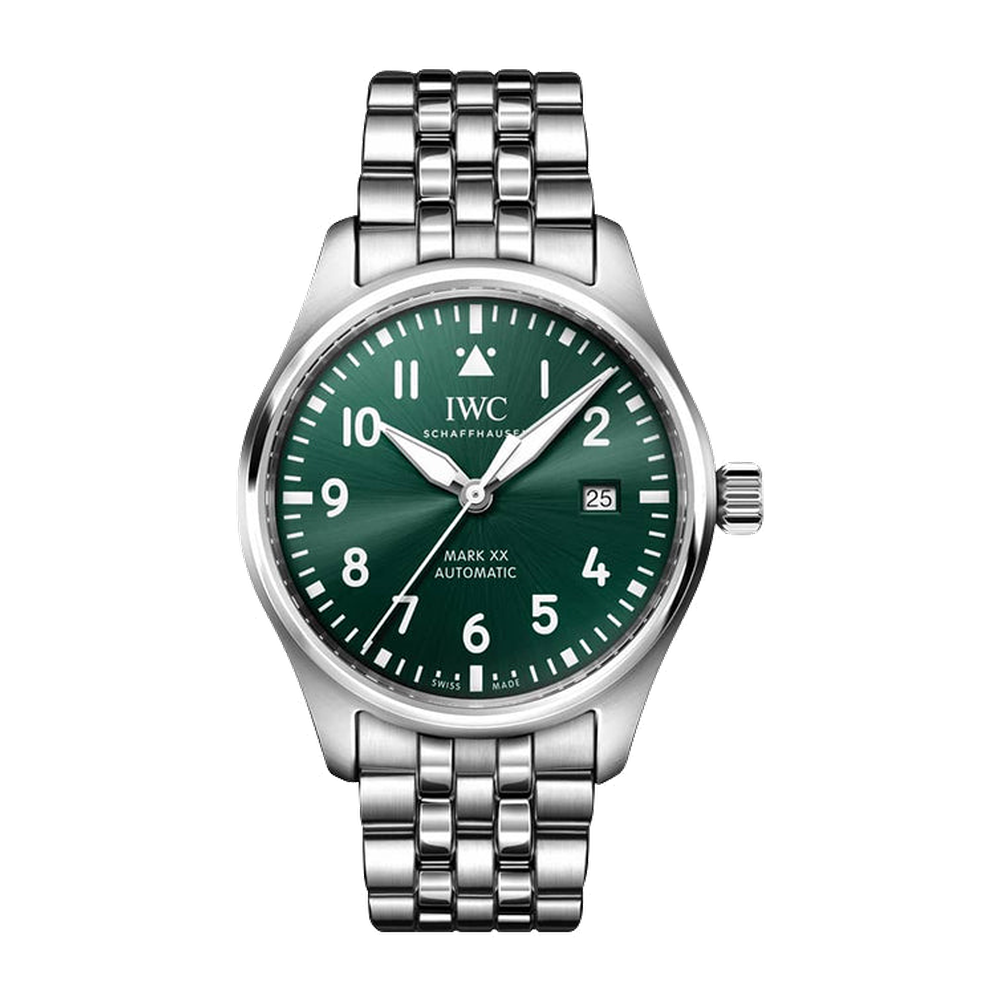IWC Automatic Green Dial Steel