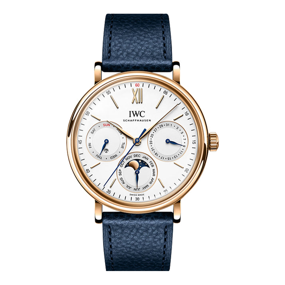 IWC Portofino Perpetual Calendar Rose Gold / Silver