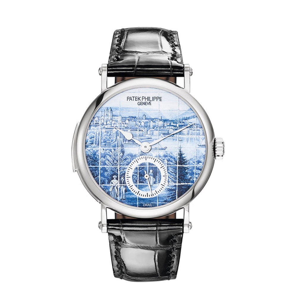 Patek Philippe Tourbillon Minute Repeater 5539 White Gold / Old Views of Geneva