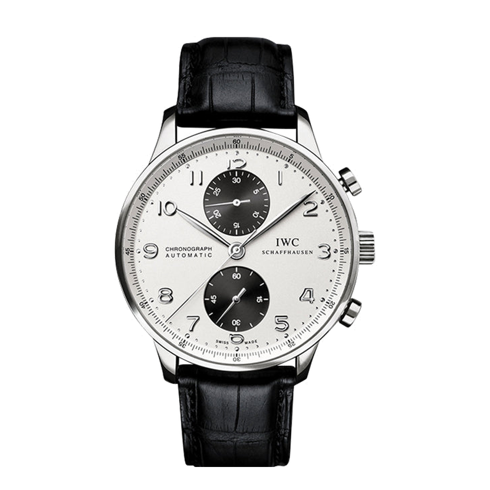 IWC Portuguese Chrono-Automatic Stainless Steel / Panda