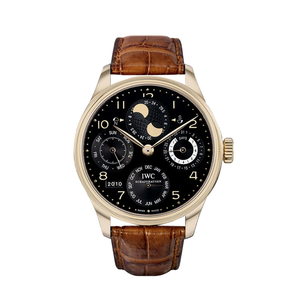 IWC Portugieser Perpetual Calendar 5032 Red Gold / Black