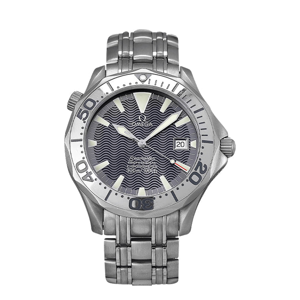 Omega Diver 300M Automatic 41 Titanium / Grey / Bracelet / 150th Anniversary Grey Dial Straps