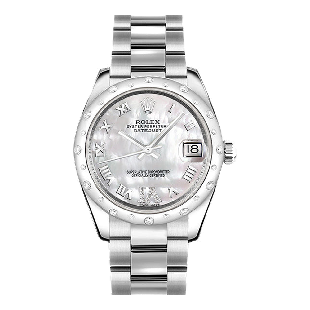 Rolex Datejust 31 Stainless Steel Domed Diamond / Oyster / MOP