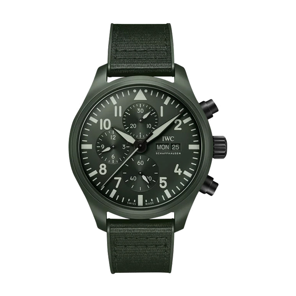 IWC Pilot's Watch Chronograph Top Gun Woodland