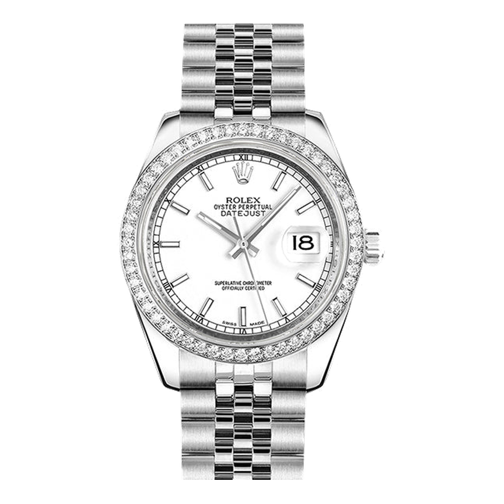 Rolex Datejust 31 Stainless Steel Diamond / Jubilee / White