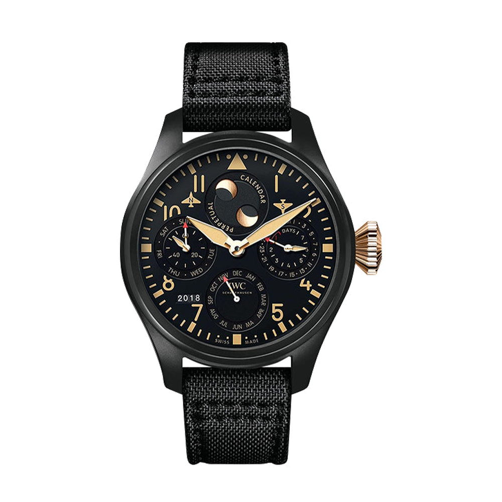 IWC Big Pilot Perpetual Calendar Top Gun Lewis Hamilton