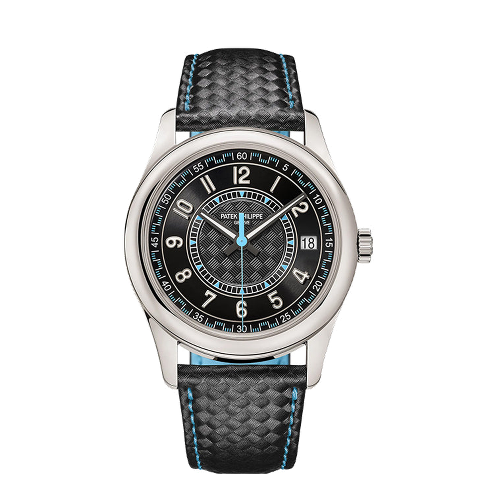 Patek Philippe Calatrava White Gold/Black - Sky Blue