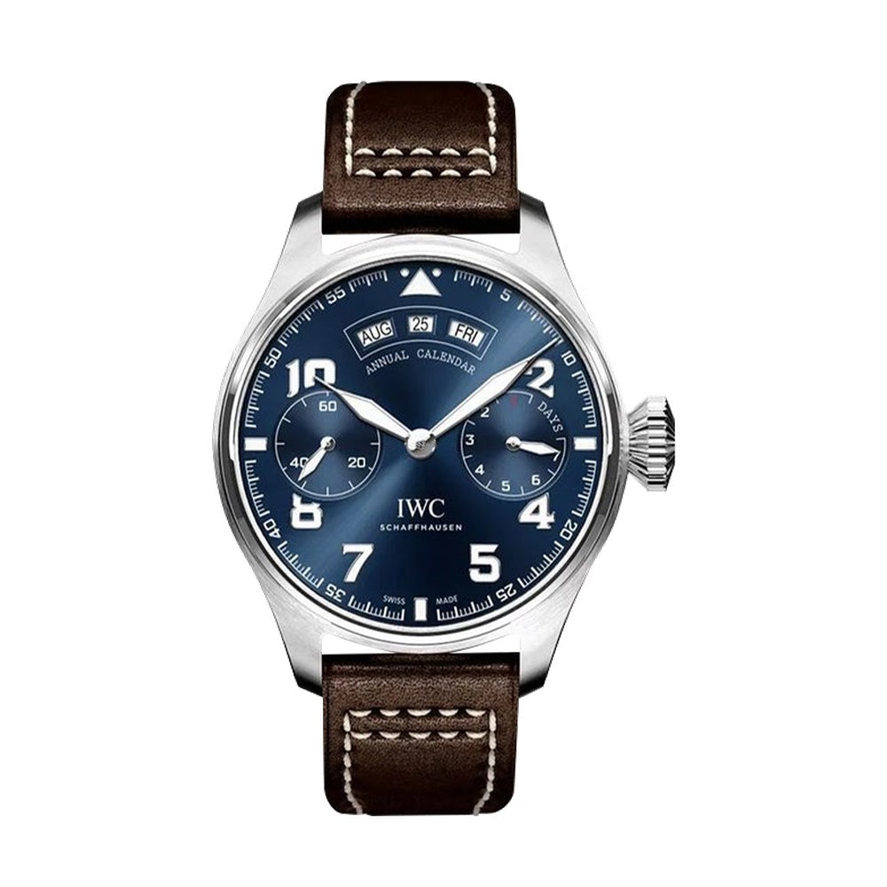 IWC Big Pilot’s Watch Annual Calendar Edition Le Petit Prince White Gold
