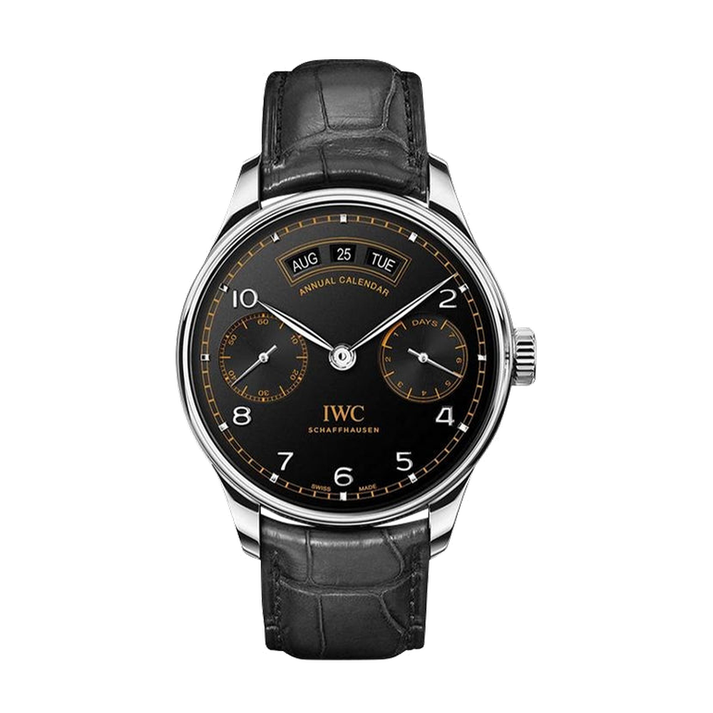 IWC Portugieser Annual Calendar Stainless Steel / Pisa