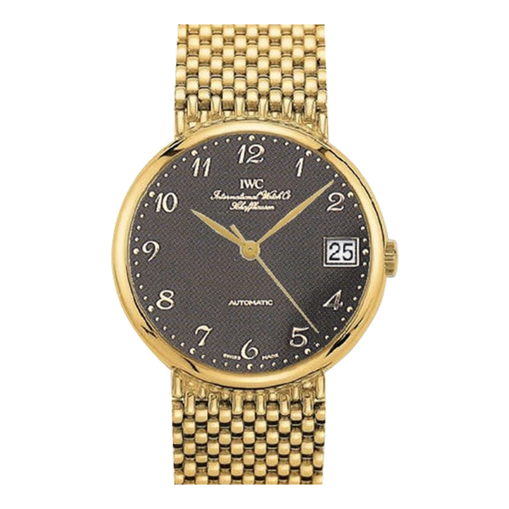 IWC Portofino Automatic Yellow Gold / Black - Breguet / Bracelet