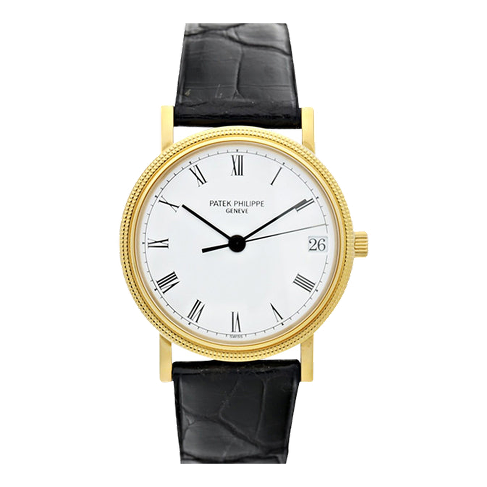 Patek Philippe Calatrava 3802/200J White Dial Straps