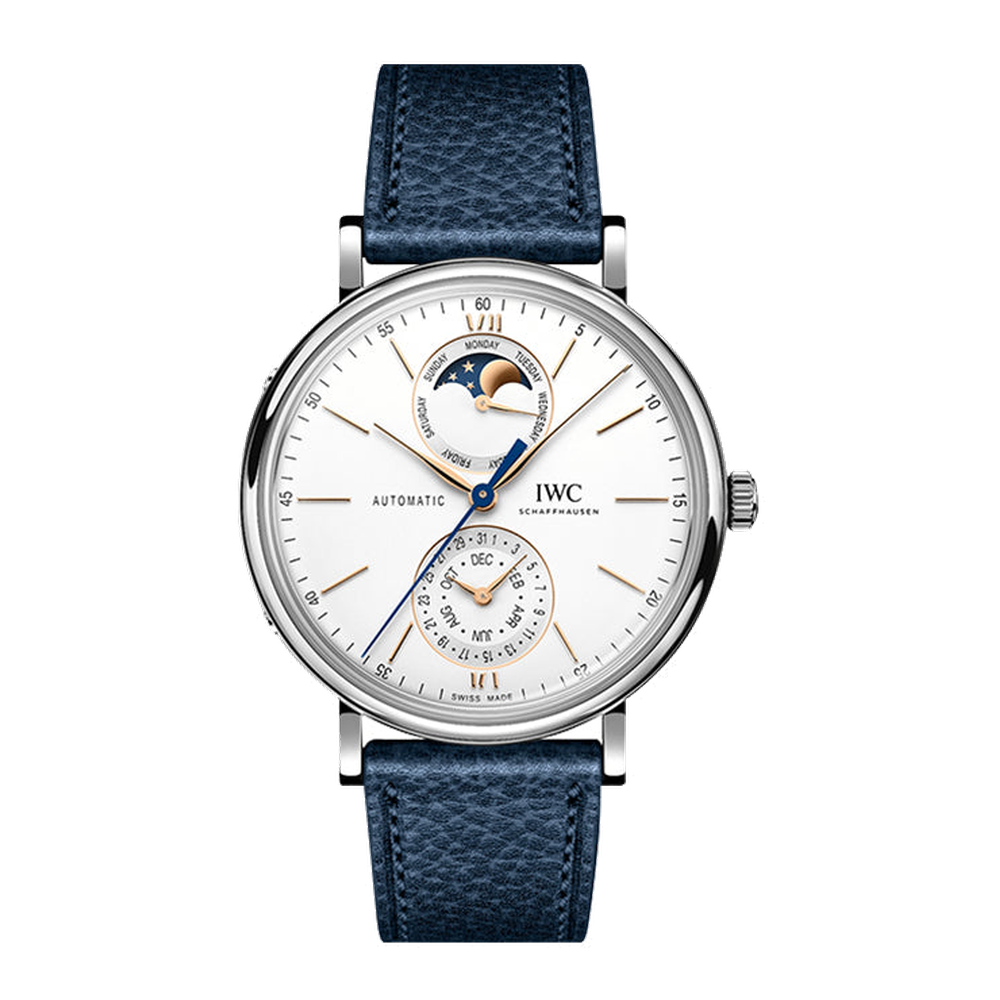 IWC Portofino Complete Calendar 41 Stainless Steel / Silver